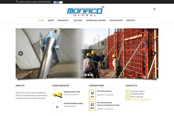 Bi-Shop theme site design template sample