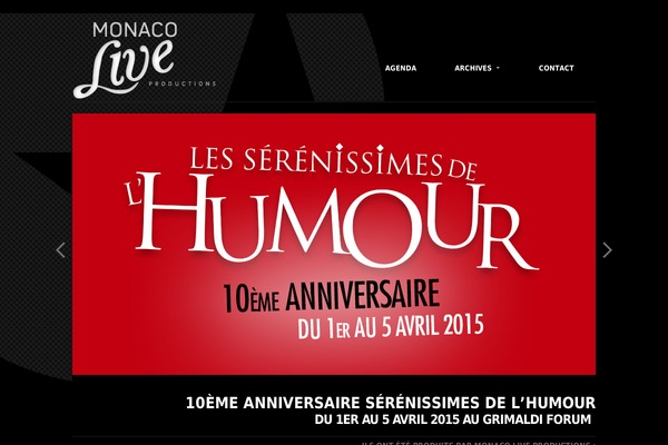 monaco-live-productions.com site used Mlp