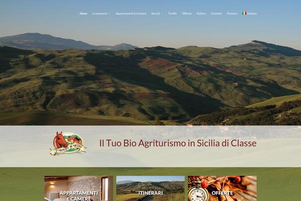 Total Child theme site design template sample