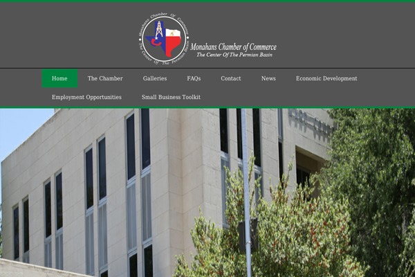 City-government theme site design template sample