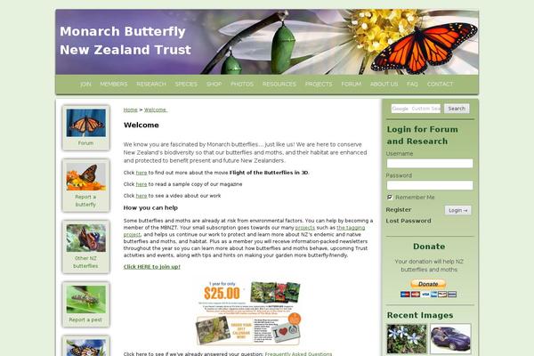 monarch.org.nz site used Monarch