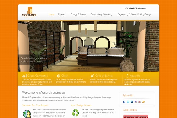Ecobiz theme site design template sample