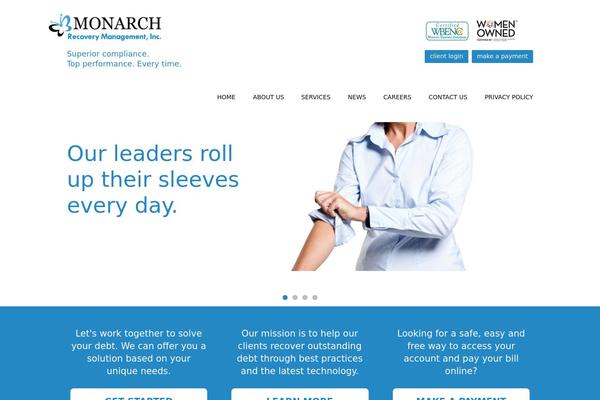 monarchrecoverymanagement.com site used Monarch