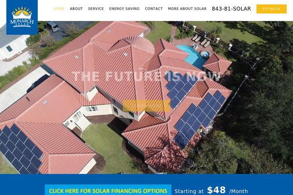 monarchsolarenergy.com site used Artunlimited
