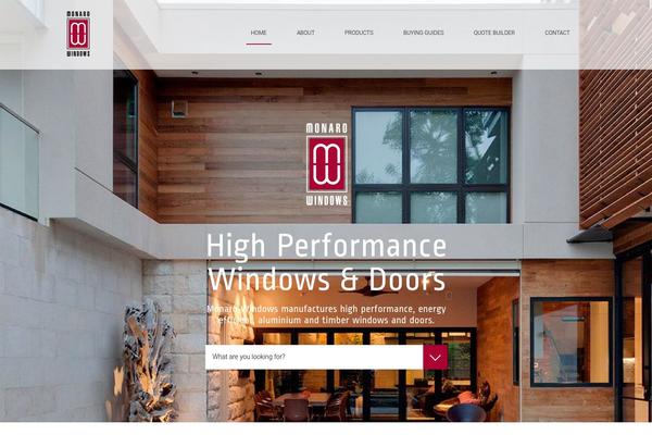 Infinity theme site design template sample