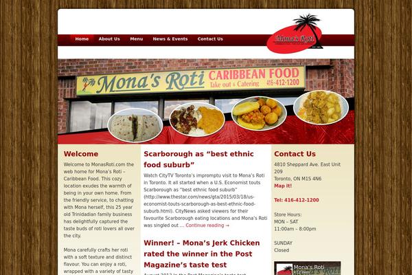Site using Wp-cafe plugin