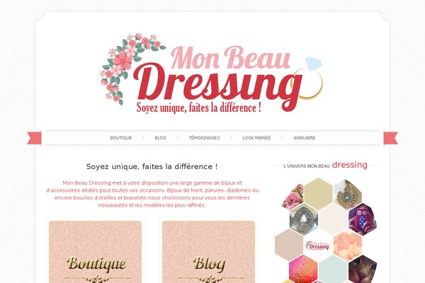 monbeaudressing.com site used Restaurant and Cafe