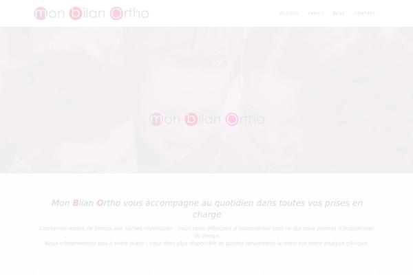Ark-child theme site design template sample