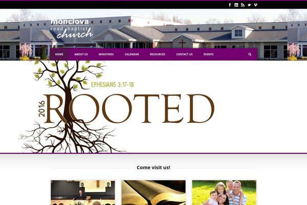 Real Church v1.04 theme site design template sample