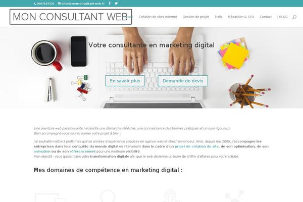 Atomic theme site design template sample