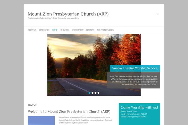 Site using Colorful text widget plugin