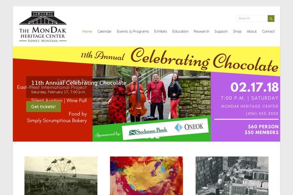 Sydney-child theme site design template sample