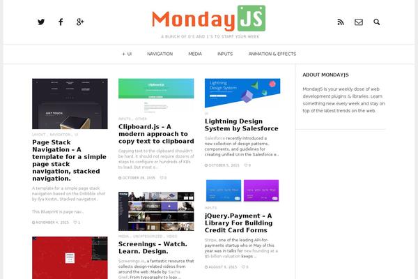 HEAP theme site design template sample