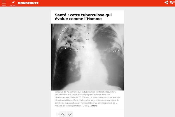 Site using Snax plugin