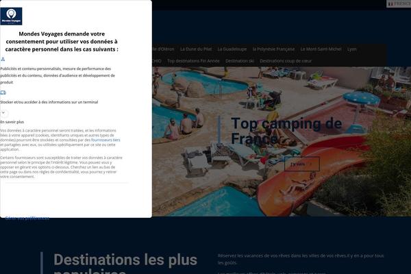 BookYourTravel theme site design template sample