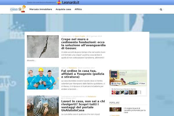 Admag theme site design template sample