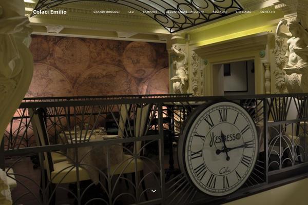 Teluro theme site design template sample