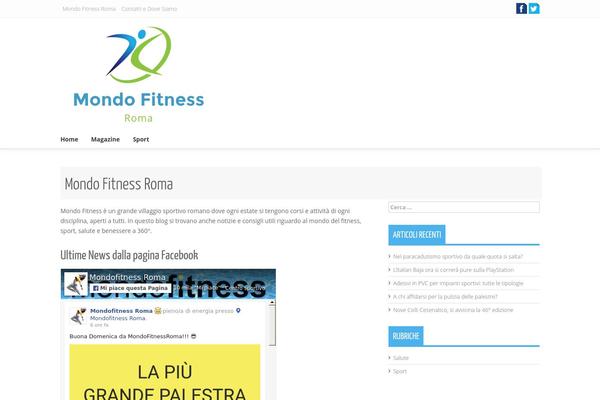 mondofitness-roma.it site used Verge