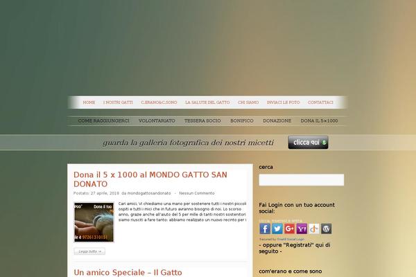Site using Socialbox plugin