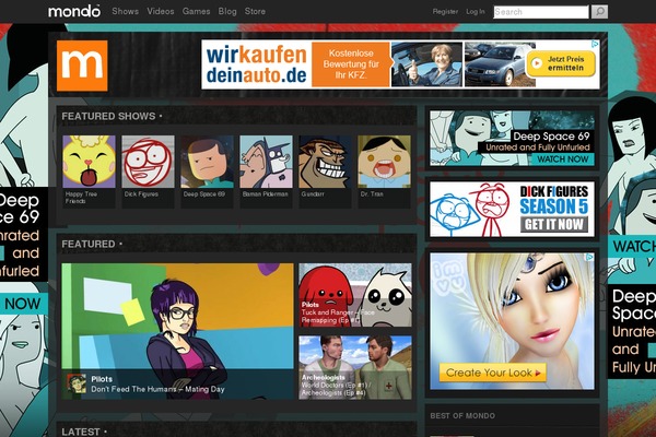 Tharsis theme websites examples