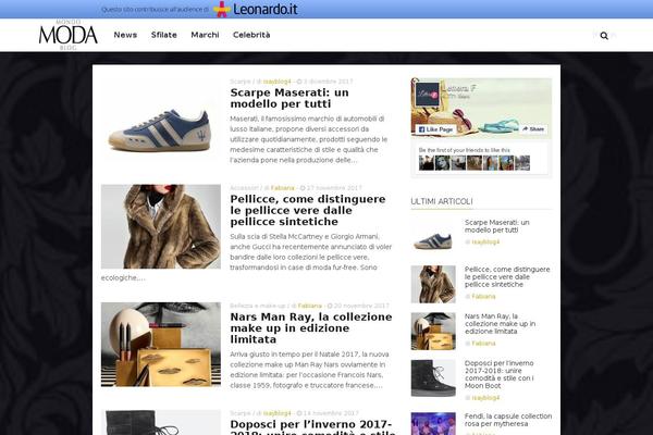 Admag theme site design template sample