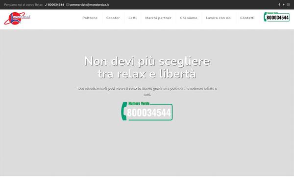 BeTheme Child theme site design template sample