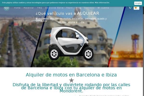 Site using QuickieBar plugin