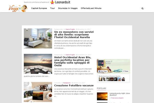 Admag theme site design template sample