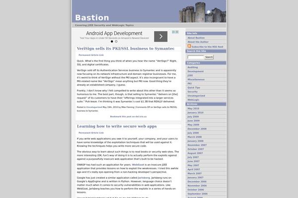 IMPACT theme site design template sample