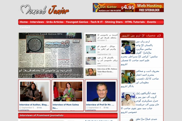 NanoMag theme site design template sample