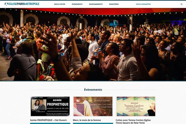 Real Church v1.04 theme site design template sample