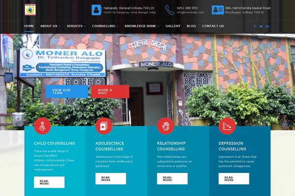 Site using GS Testimonial Slider plugin