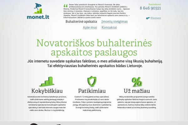 Monet theme websites examples