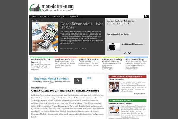 Arthemia theme site design template sample