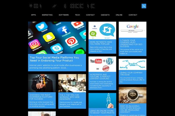 Surfarama theme site design template sample