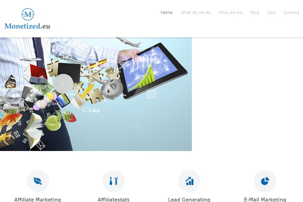 Dzen theme site design template sample
