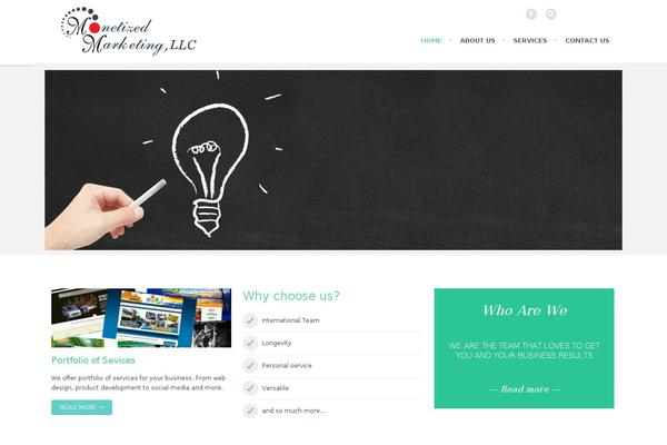 Rocco theme site design template sample