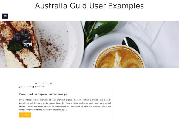 foodiz theme websites examples