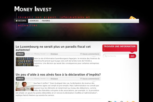 Mystique theme site design template sample