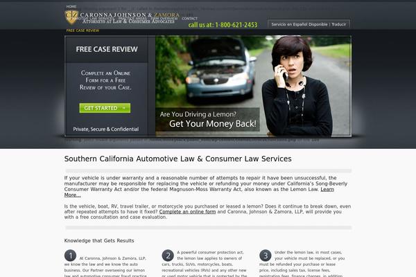 inFocus theme site design template sample