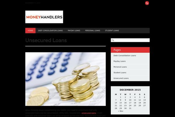 The Newswire theme site design template sample