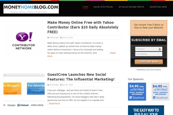 HitMag theme site design template sample