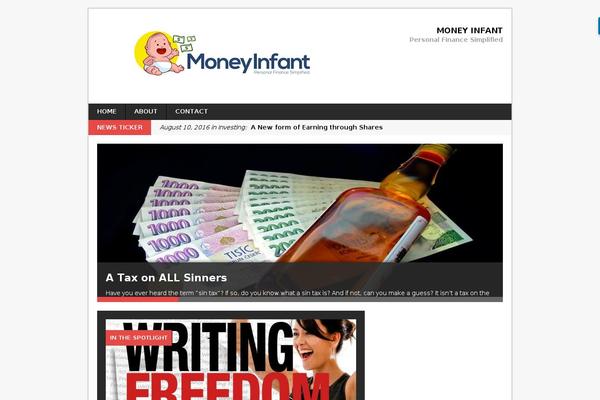 MH Magazine theme site design template sample