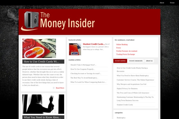 Influx theme site design template sample