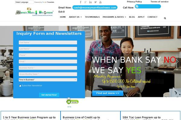 Beep! theme site design template sample