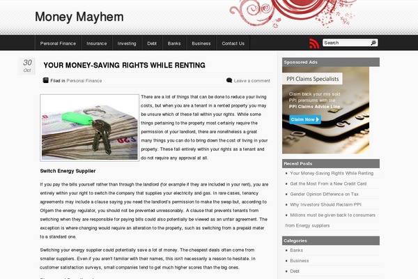 Mflat theme site design template sample