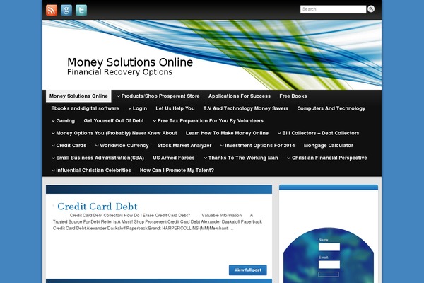 Site using Custom-stock-widget plugin