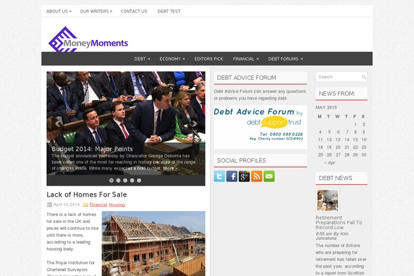 moneymoments.org site used Newsentry