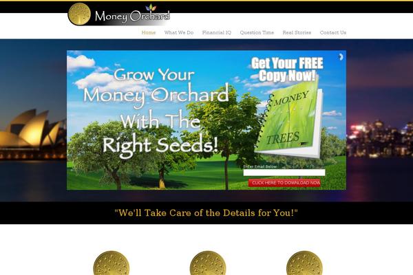 Oberon theme site design template sample