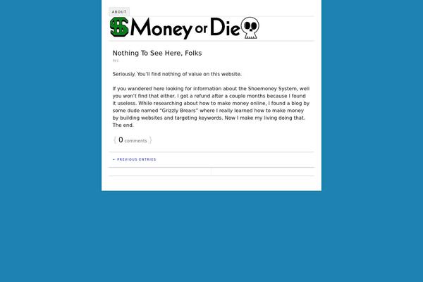 Thesis_182 theme site design template sample